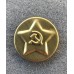 Пуговица форменная для обмундирования высшего начсостава НКВД, латунь, штамп, диаметр 23мм, образец 1935 года 
